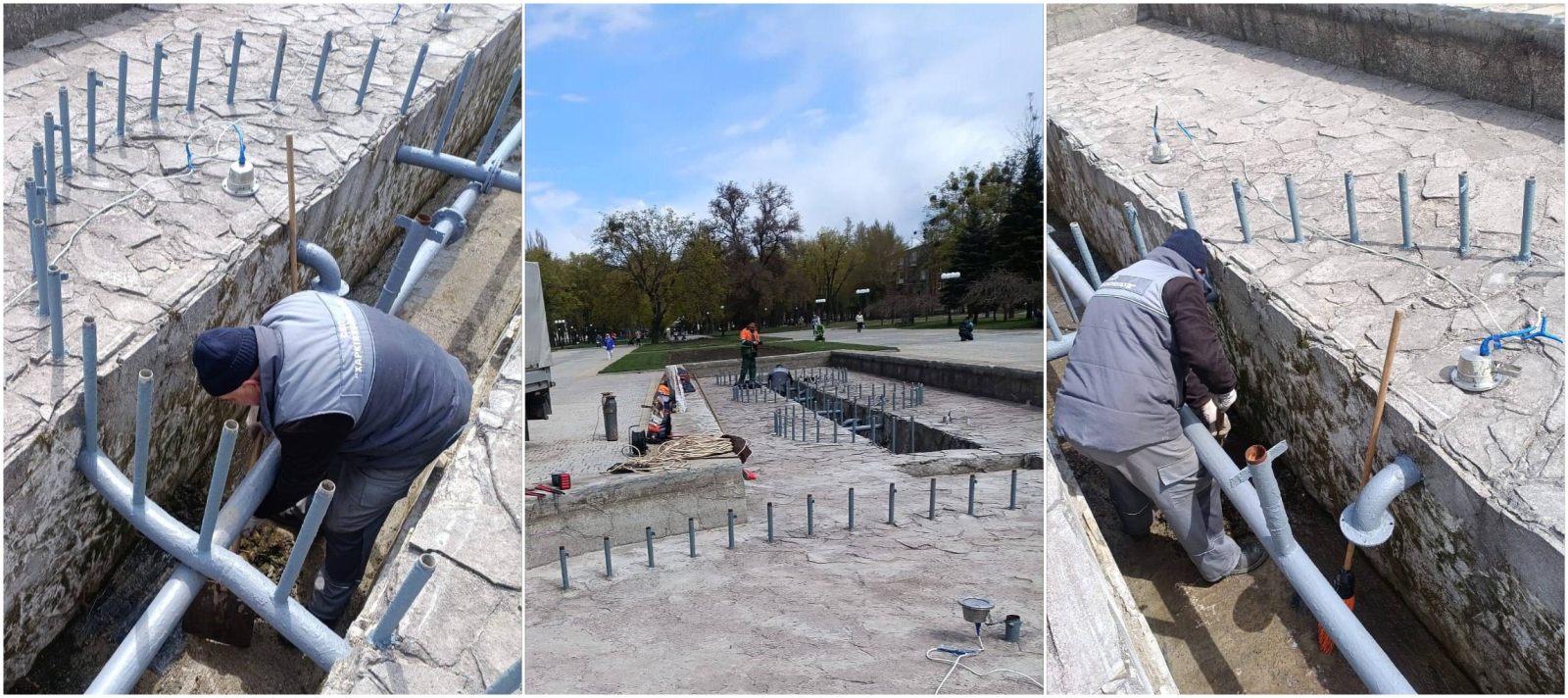 В Олександрівському сквері Харкова готуються ввімкнути водограй